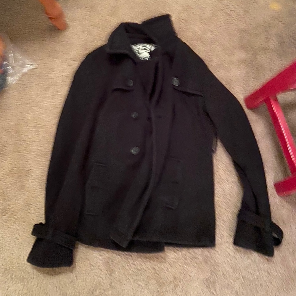 Cotton pea coat